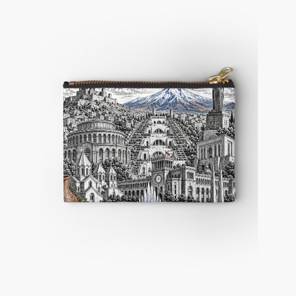 Item preview, Yerevan Armenia Vintage Travel Poster Art designed and sold by CHC.