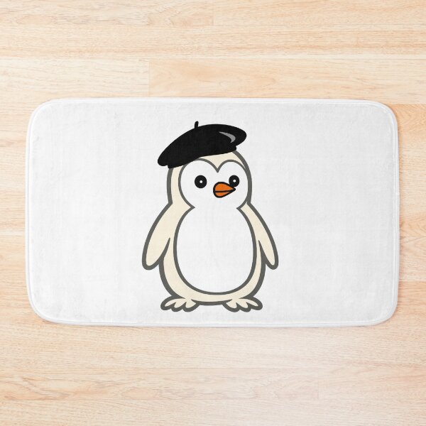 Item preview, Pippo French Beret | Minimalist penguin in France look designed and sold by Pippo-Penguin.