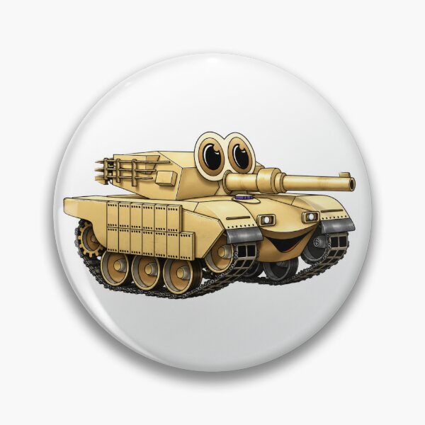 Artikelvorschau, Militärpanzer-Cartoon entworfen und verkauft von Scott Hayes.