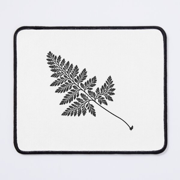 Item preview, Minimalist Black Fern Frond Vintage Botanical Illustration designed and sold by The Snarky Ph.D.: A Study in Botanicals .