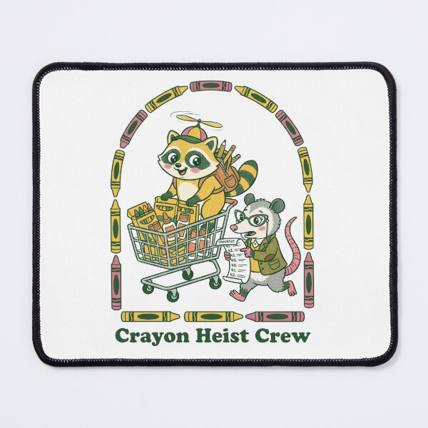 Item preview, Crayon Heist Crew - School Supplies Haul designed and sold by badbar.