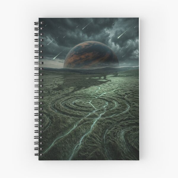 Item preview, Meteorfall Over Celestial Circles designed and sold by SkippyTheAI.