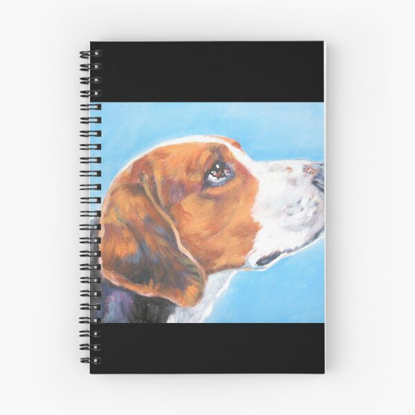 Item preview, American Foxhound Fine Art Painting designed and sold by juliacoast88.