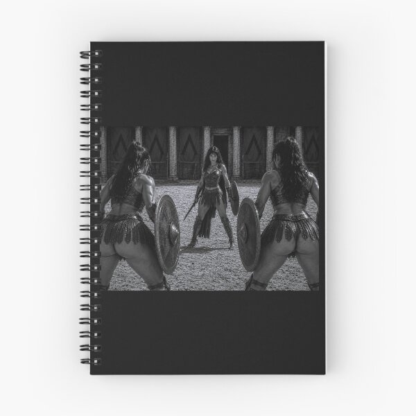 Item preview, Spartan Warrior Standoff – Black & White Ancient Greece Arena Art designed and sold by Ancient-Era.