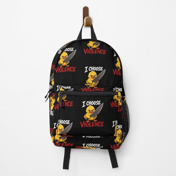 Item preview, I Choose Violence Yellow Duck designed and sold by TheEndDesign.