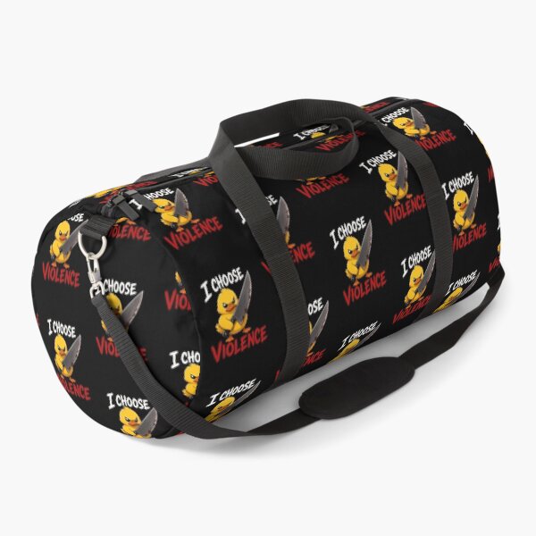 Item preview, I Choose Violence Yellow Duck  designed and sold by TheEndDesign.