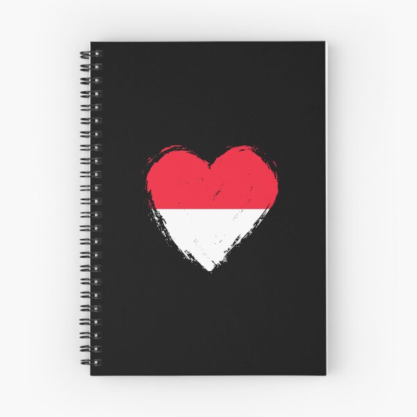 Item preview, Distressed Monaco Flag Heart MC designed and sold by shitpostee.