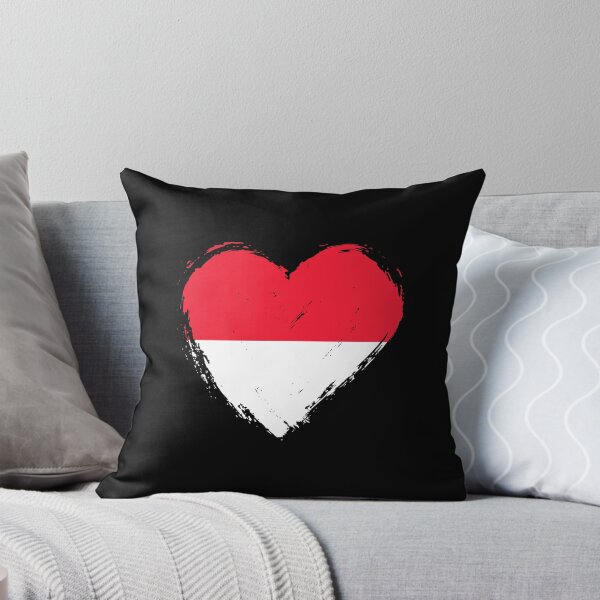 Artikelvorschau, Distressed Monaco Flag Heart MC entworfen und verkauft von shitpostee.