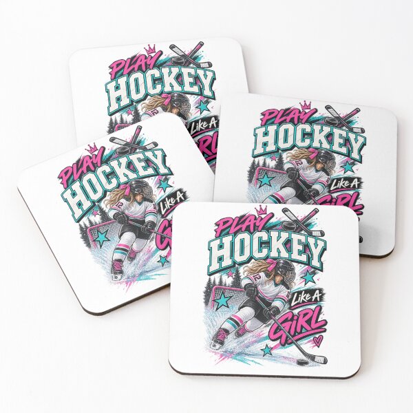 Item preview, Play Hockey Like a Girl designed and sold by With-Odin.
