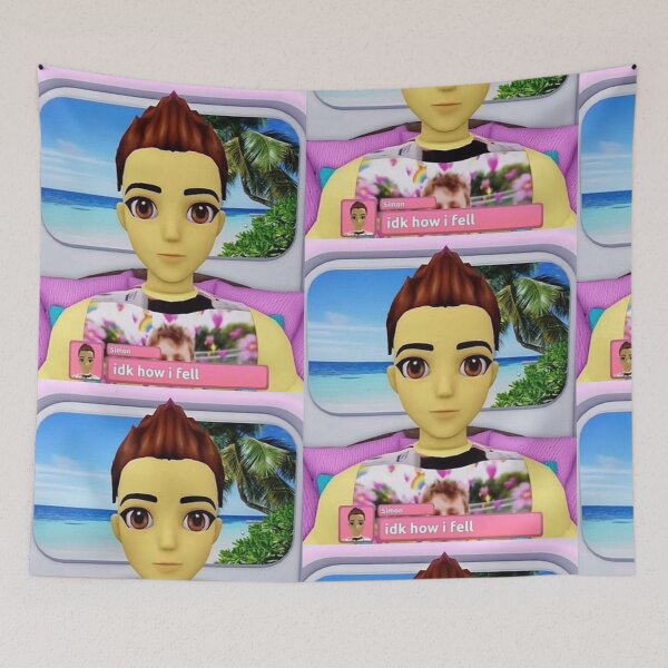 Item preview, Idk how I fell designed and sold by eemilystickers.