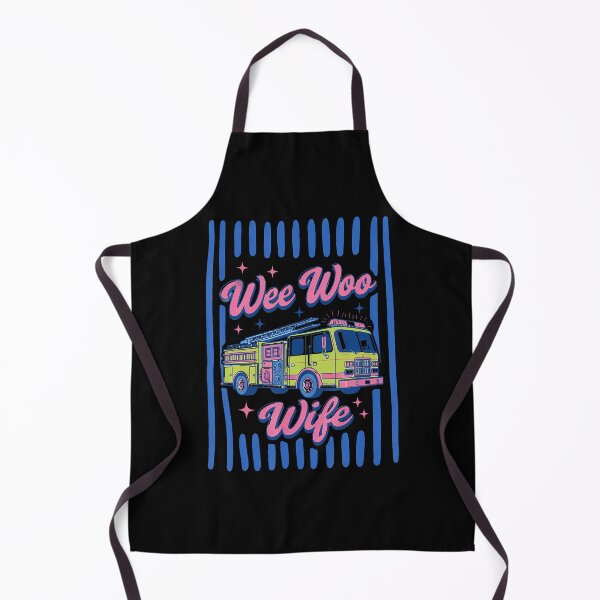 Item preview, Wee Woo Wife Firefighter Wife Quote designed and sold by ripgoatclothing.