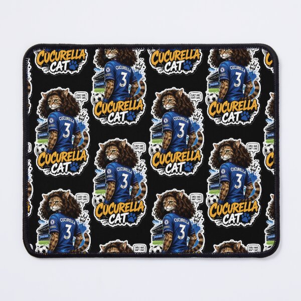 Item preview, Marc Cucurella Cat Hair Meme Song Fan Spain Soccer Design designed and sold by DUMEJE.
