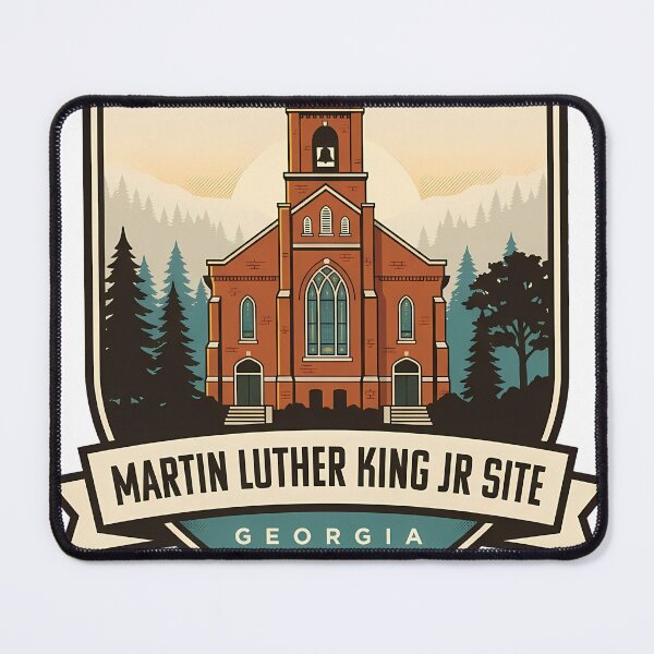 Item preview, Martin Luther King Jr Site Georgia designed and sold by DetourDgn.