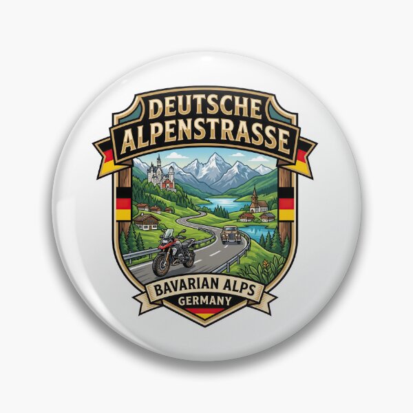 Artikelvorschau, Deutsche Alpenstraße Bayerische Alpenroute entworfen und verkauft von enzoade.