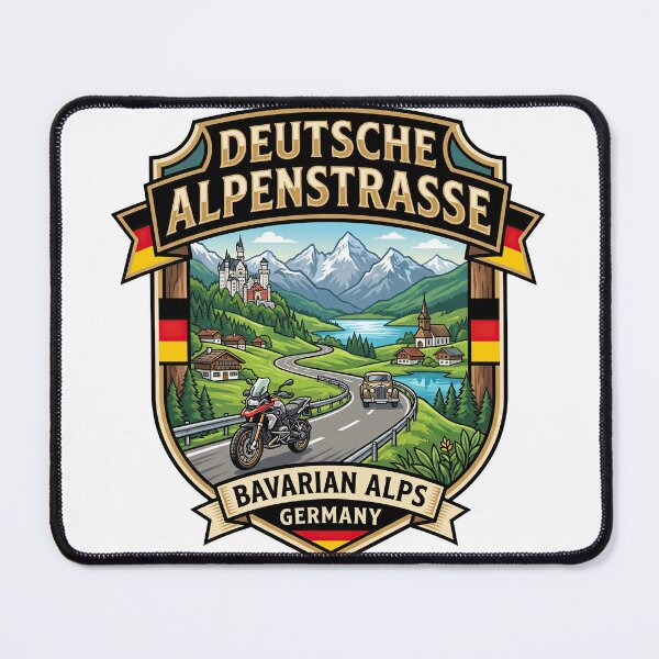 Item preview, Deutsche Alpenstraße Bavarian Alps Route designed and sold by enzoade.
