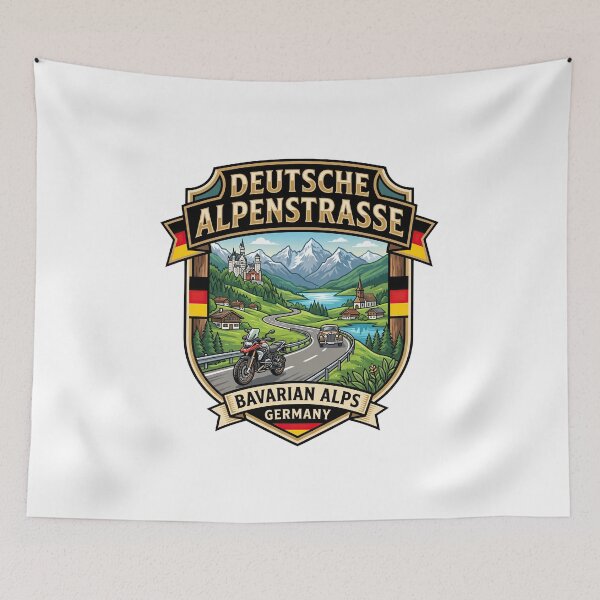 Item preview, Deutsche Alpenstraße Bavarian Alps Route designed and sold by enzoade.