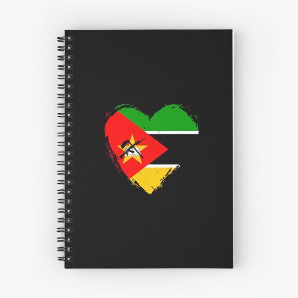 Item preview, Distressed Mozambique Flag Heart MZ designed and sold by shitpostee.