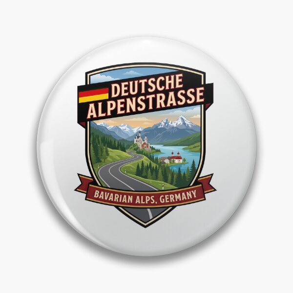 Item preview, Deutsche Alpenstraße Germany Alpine Road Trip designed and sold by enzoade.