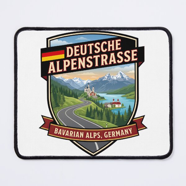 Item preview, Deutsche Alpenstraße Germany Alpine Road Trip designed and sold by enzoade.