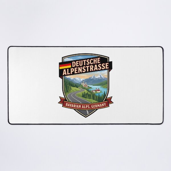 Item preview, Deutsche Alpenstraße Germany Alpine Road Trip designed and sold by enzoade.