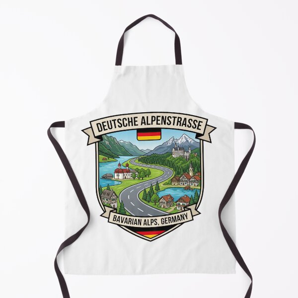 Item preview, Deutsche Alpenstraße German Alps Mountain Road designed and sold by enzoade.