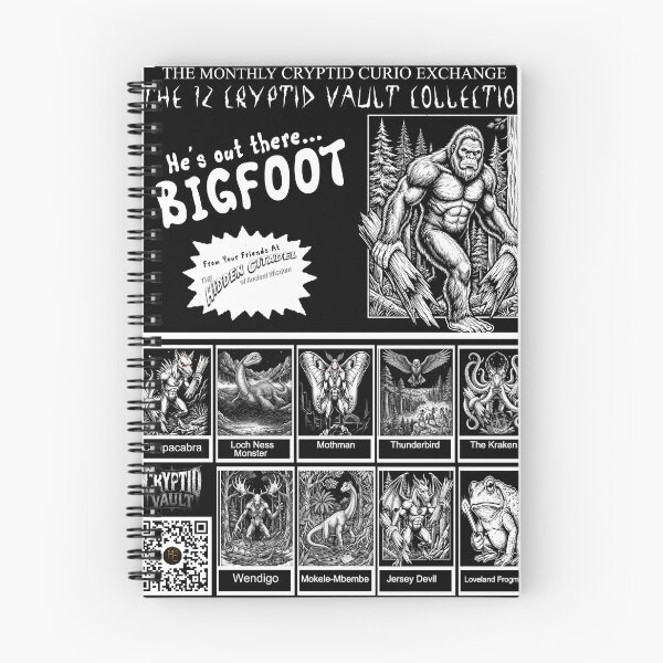 Item preview, Bigfoot Cryptid of the Month from the Cryptid Vault`` designed and sold by HiddenCitadel.