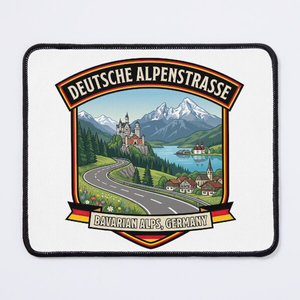Item preview, Deutsche Alpenstraße Germany Scenic Alpine Route designed and sold by enzoade.