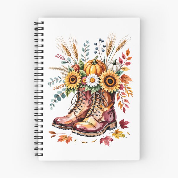 Item preview, Floral Combat Boots designed and sold by jkrphoto.