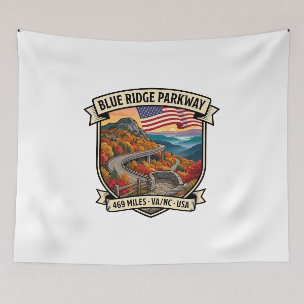 Item preview, Blue Ridge Parkway USA Legendary Road Trip designed and sold by enzoade.
