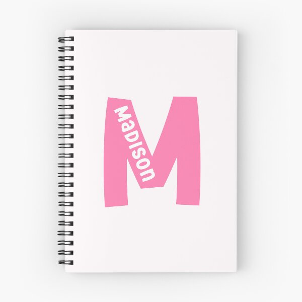 Item preview, Madison Name Pink Alphabet Letter M designed and sold by Jeallan Designs.