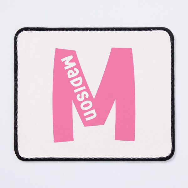 Item preview, Madison Name Pink Alphabet Letter M designed and sold by Jeallan Designs.