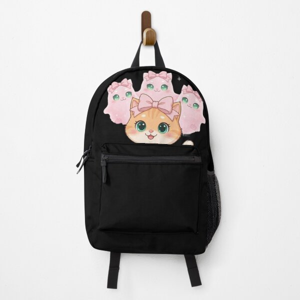 Item preview, Luna And Her Ghost Friends - Cute Pink Halloween Cat designed and sold by Moody Vibes Studio.