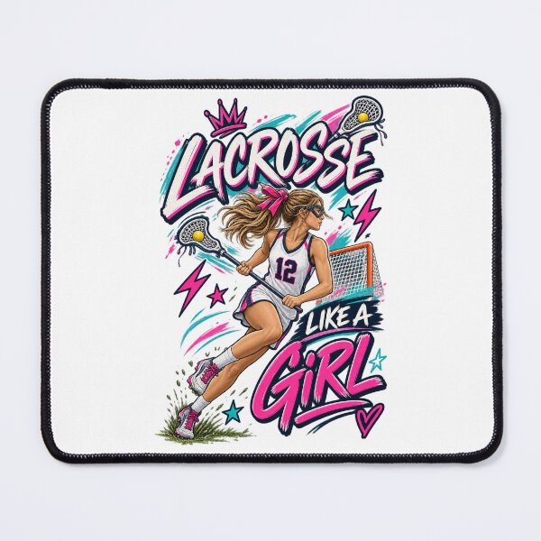 Item preview, Lacrosse Like a Girl designed and sold by With-Odin.