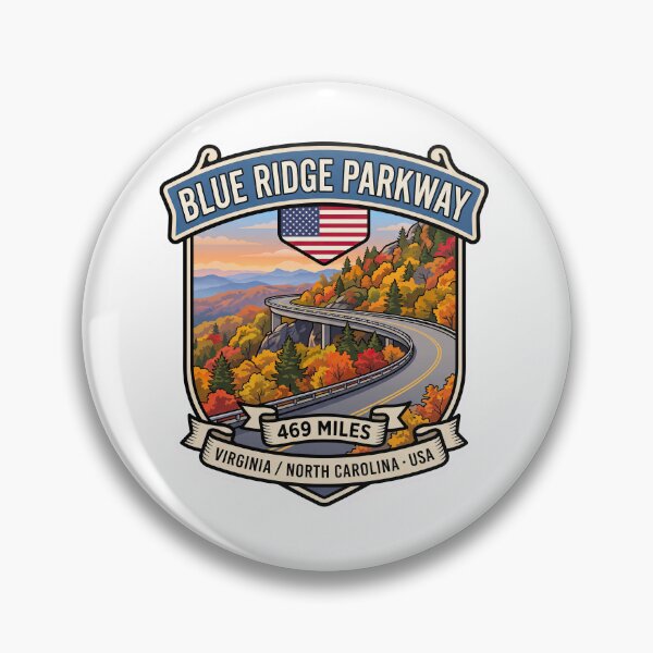 Item preview, Blue Ridge Parkway Appalachian Scenic Road designed and sold by enzoade.