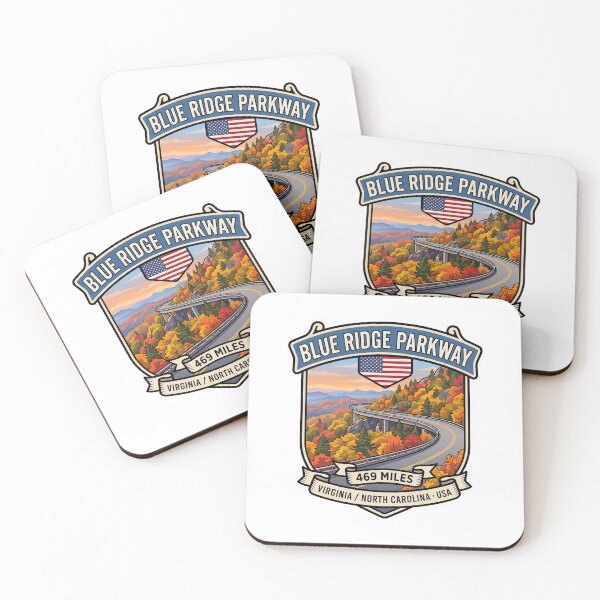 Item preview, Blue Ridge Parkway Appalachian Scenic Road designed and sold by enzoade.