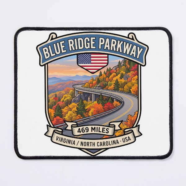 Item preview, Blue Ridge Parkway Appalachian Scenic Road designed and sold by enzoade.