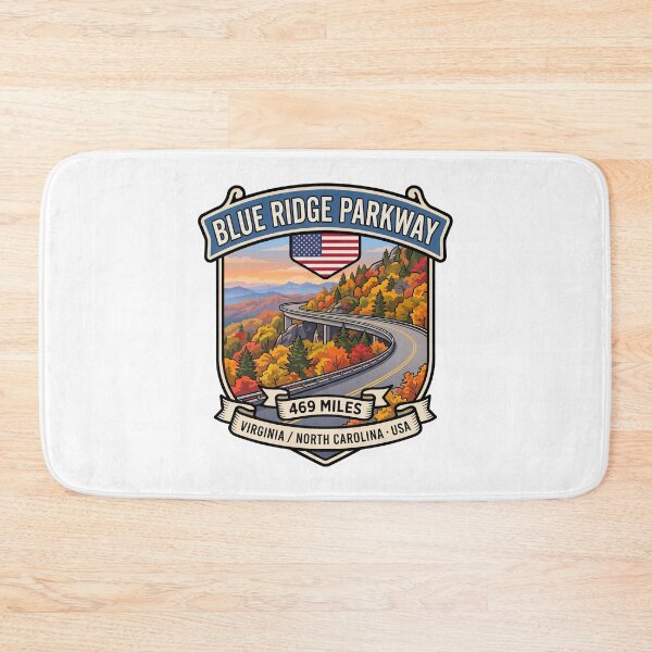 Item preview, Blue Ridge Parkway Appalachian Scenic Road designed and sold by enzoade.