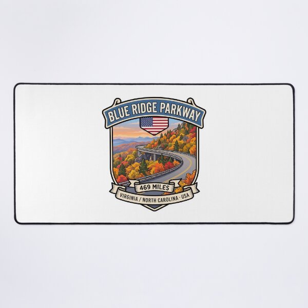 Item preview, Blue Ridge Parkway Appalachian Scenic Road designed and sold by enzoade.