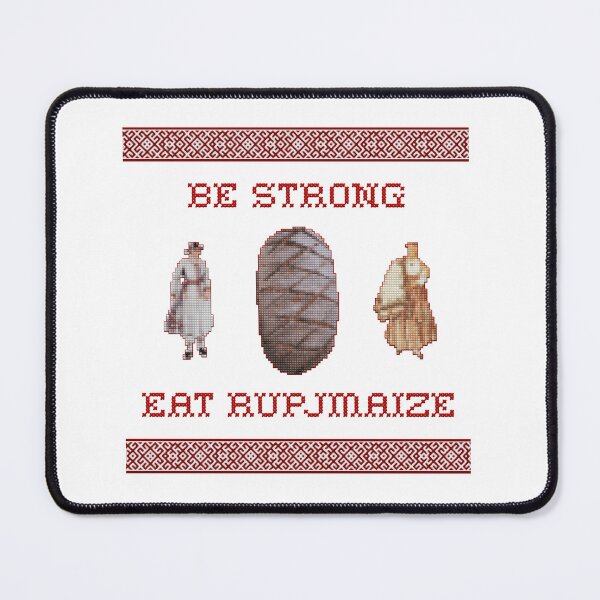 Item preview, Be strong, eat rupjmaize designed and sold by tracemcjoy.
