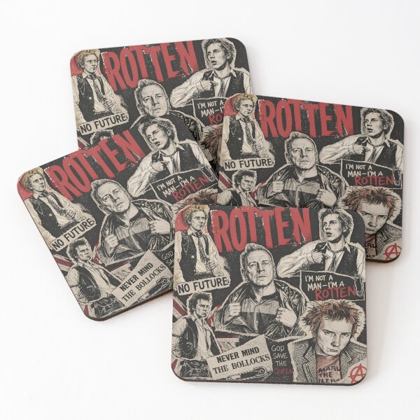 Item preview, Johnny Rotten - Collage designed and sold by LoveSomethingDifferent.