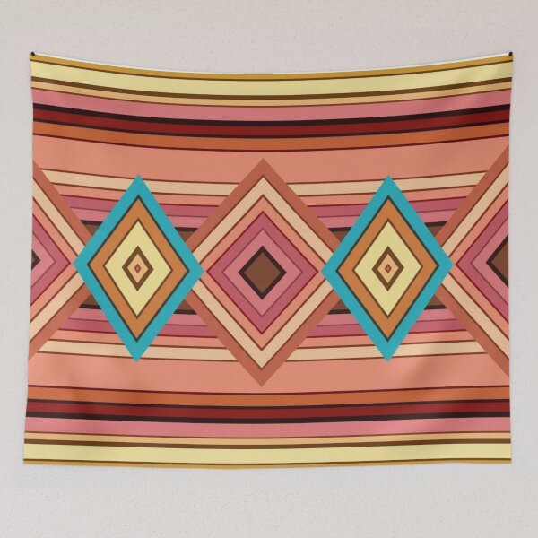 Item preview, Stripes & Diamonds designed and sold by Dancingrabbit Studio.