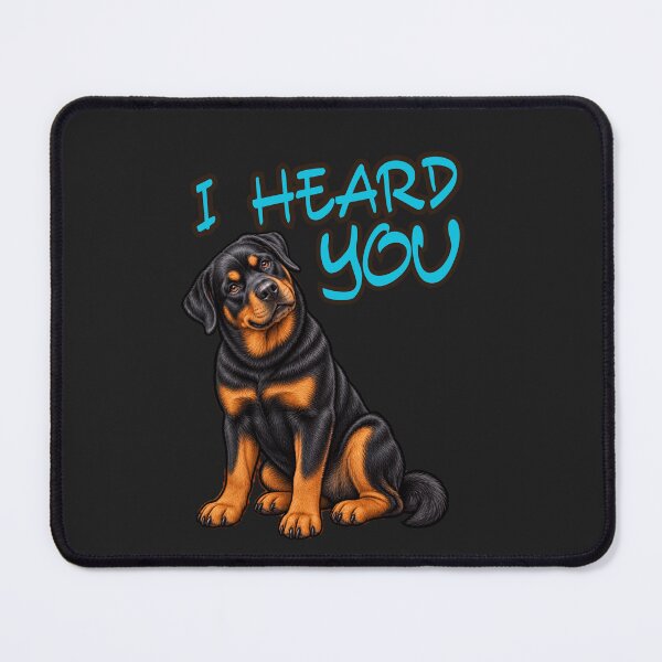 Item preview, I Heard You Funny Rottweiler Dog Humor designed and sold by AdicretorDesign.