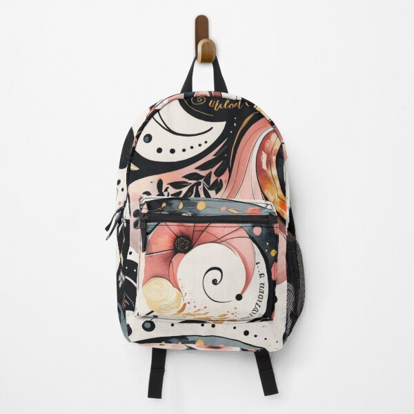 Item preview, Cosmic Bloom – Abstract Floral Spiral Art designed and sold by Hustlingminds.