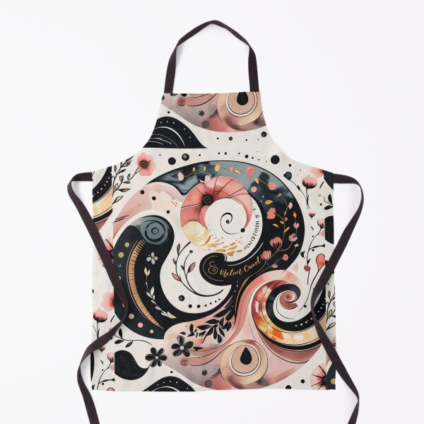 Item preview, Cosmic Bloom – Abstract Floral Spiral Art designed and sold by Hustlingminds.
