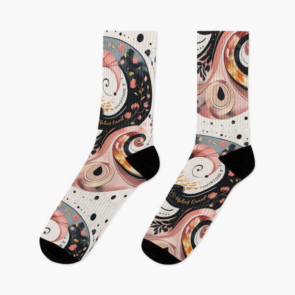 Item preview, Cosmic Bloom – Abstract Floral Spiral Art designed and sold by Hustlingminds.