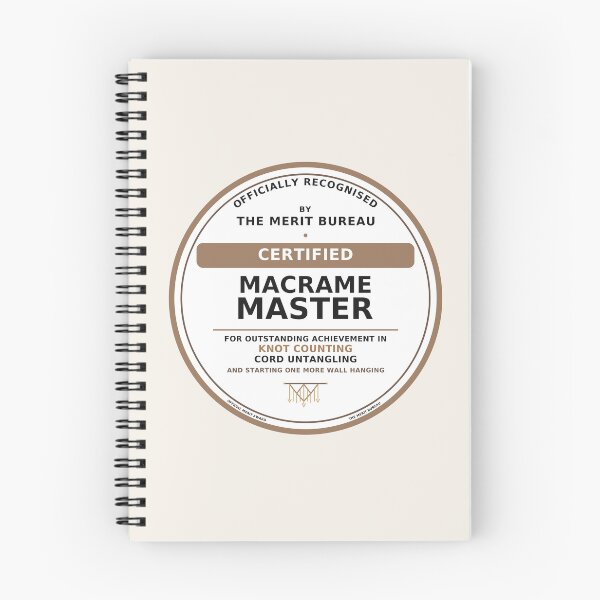 Item preview, Macrame Maker Gift designed and sold by TheMeritBureau.