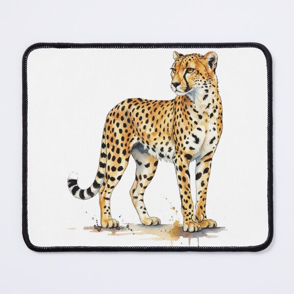 Item preview, water color cheetah sticker designed and sold by Stickers void.