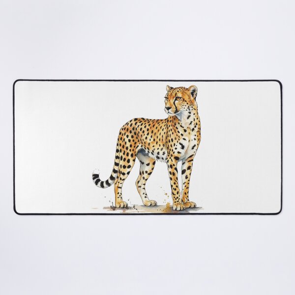 Item preview, water color cheetah sticker designed and sold by Stickers void.