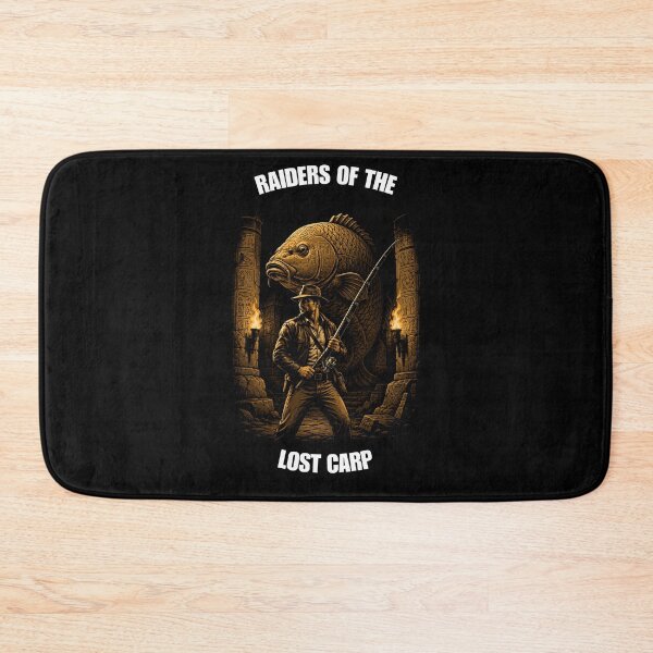 Item preview, Raiders Of The Lost Carp - Funny Adventure Movie Fishing designed and sold by GeekAnglerStore.