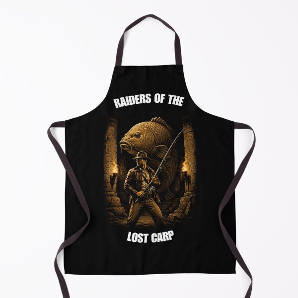 Item preview, Raiders Of The Lost Carp - Funny Adventure Movie Fishing designed and sold by GeekAnglerStore.